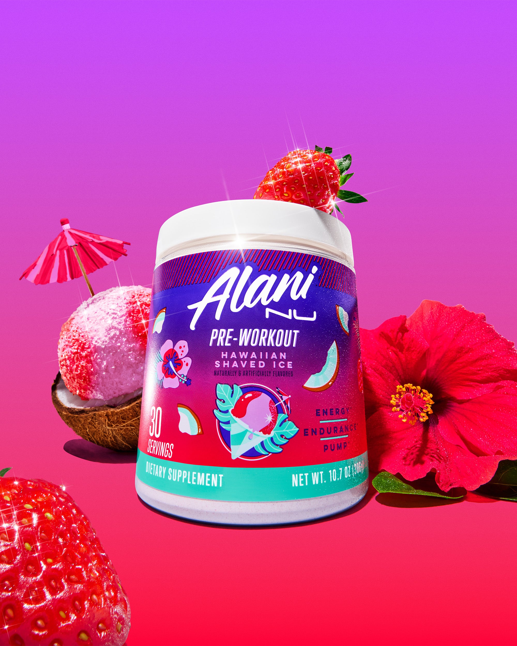 energy drink & pre-workout - hawaiian shaved ice - Image 5