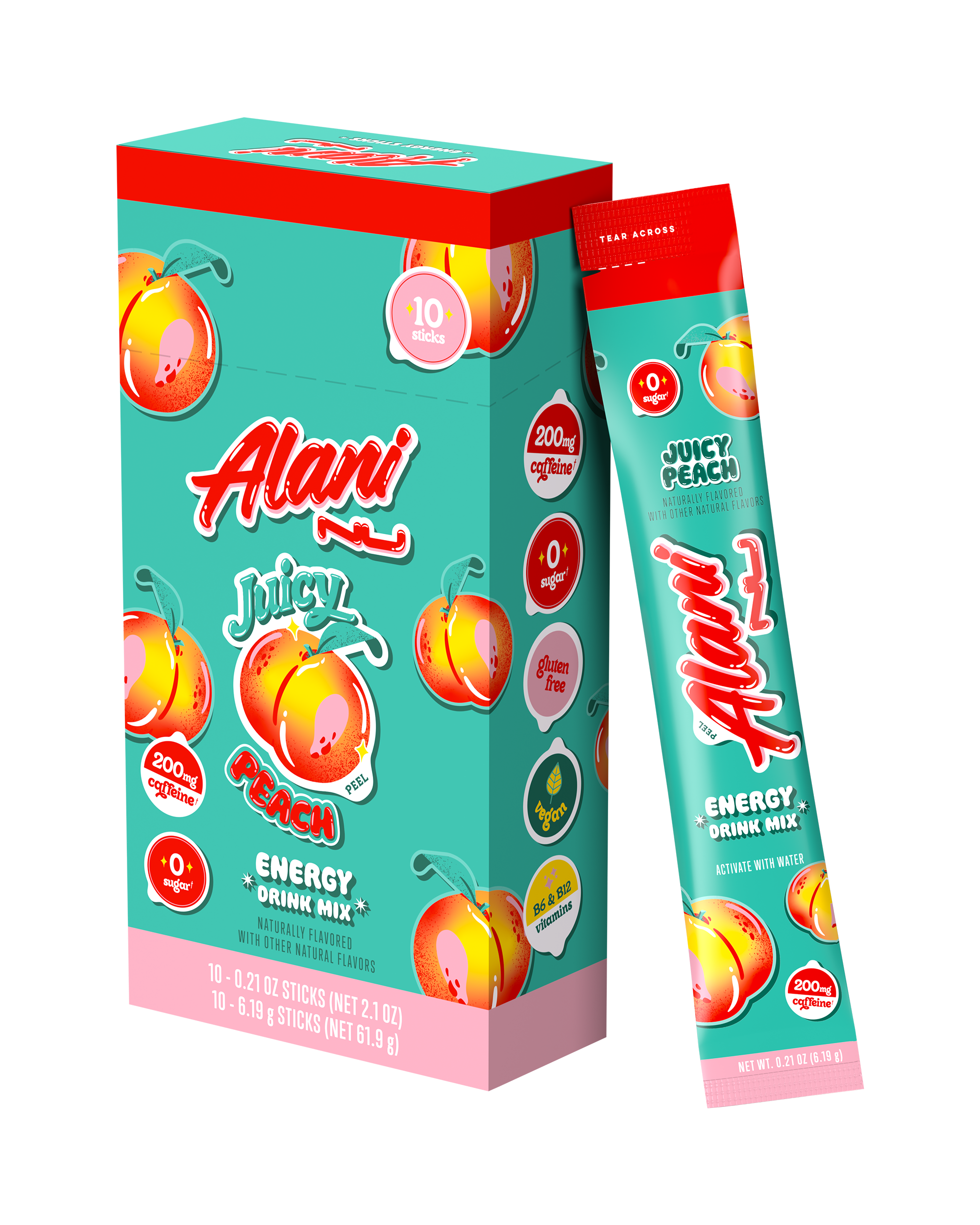 energy sticks - juicy peach - Image 2