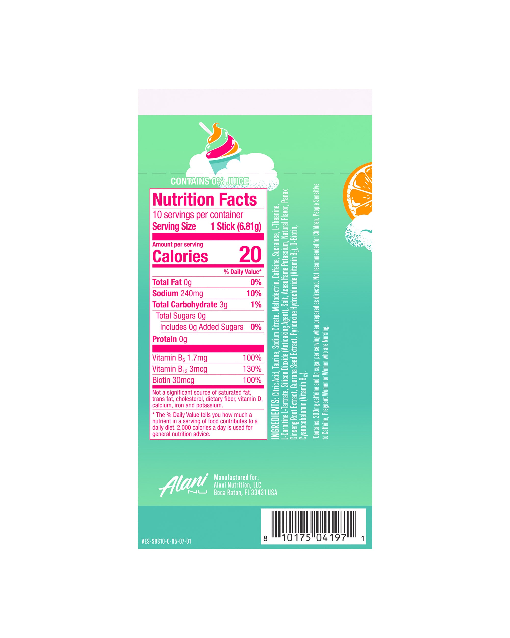 energy sticks - sherbet swirl - Image 3