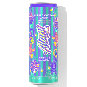 energy drink - purple cotton candy